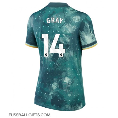 Tottenham Hotspur Archie Gray #14 Fußballbekleidung 3rd trikot Damen 2024-25 Kurzarm